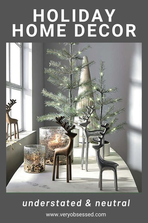 Zen Christmas Decor, Mountain Modern Christmas Decor, Christmas Ledge Decorating Ideas, Contemporary Christmas Decor, Minimalist Holiday Decor, Minimalist Christmas Decor, Modern Holiday Decor, Decor 2023, Diy Christmas Decor