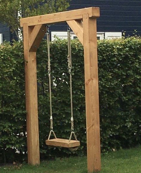 Wood Working Projects, Yard Ideas Backyard, Backyard Swings, Backyard Oasis Ideas, Pools Backyard, Backyard Beach, Garden Swing, Backyard Playground, Outdoor Gardens Design