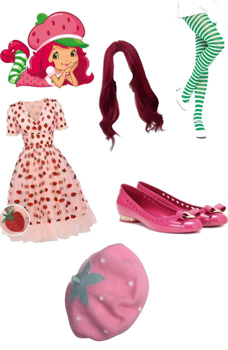 Plus Size Strawberry Shortcake Costume, Strawberry Shortcake Outfits Halloween, Strawberry Shortcake Costume Women, Dti Strawberry Shortcake Hat, Strawberry Shortcake Dti Outfit, Strawberry Shortcake Women’s Costume, Strawberry Shortcake Outfits, Strawberry Shortcake Costume, Strawberry Outfit