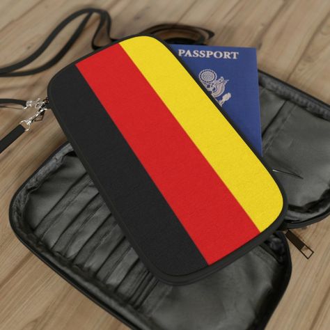 Columbia Flag, Traveling Destinations, Vacation Needs, Leather Passport Wallet, Travel Documents, German Flag, Passport Wallet, Travel In Style, Soft Bristle Brush