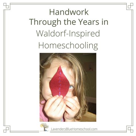 Waldorf Handwork Preschool, Waldorf Handwork Kindergarten, Waldorf Handwork Projects, Holistic Homeschooling, Waldorf Lessons, Waldorf Handwork, Waldorf Learning, Waldorf Preschool, Waldorf Curriculum