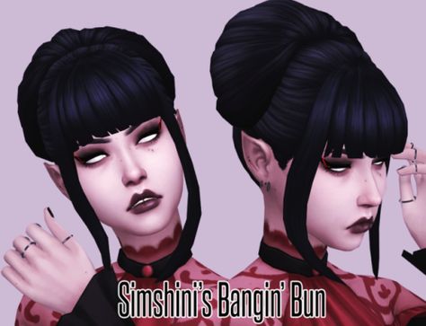 Sims 4 Cc Goth, Sims 4 Vampire, Gothic Hair, Pelo Sims, Goth Hair, Sims 4 Mm Cc, Sims 4 Characters, Sims 4 Mm, Sims4 Clothes