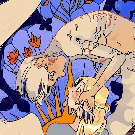 Falin X Marcille Art, Marcille X Falin, Marcille Falin, Full Illustration, Dungeon Meshi, June 1, Art Inspiration Drawing, Art Block, Pretty Art