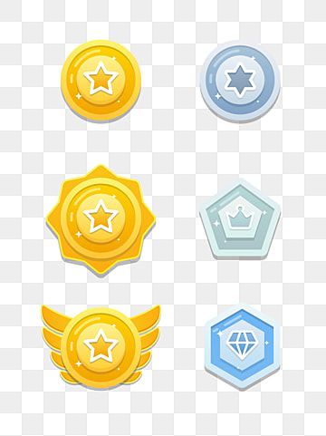 membership level,game level,badge,medal,leaderboard,grade,member,golden,blue,decorative pattern Badge Icon, Flat Design Icons, Flat Design Illustration, Decorative Pattern, Everyday Hacks, Loyalty Program, Badge Design, Employee Gifts, Game Assets