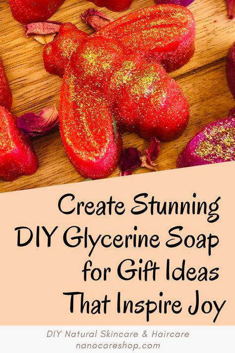 This is another article that shows you how to make Exquisite DIY Glycerine Soap for Gift Ideas. Imagine crafting personalized gifts that not only captivate the eyes with their vibrant colors and shapes but also pamper the senses with their alluring scents. We're thrilled to introduce you to the art of crafting scented, colored, and moisturizing glycerine soap – an enchanting blend of aesthetics and functionality. Glycerine Soap Recipes, Glycerin Soap Diy, Glycerin Soap Recipe, Glycerine Soap, Glycerin Soap, Diy Soap, Soap Recipes, Diy Natural Products, Natural Soap