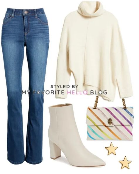 10 Looks: How to Style White Boots Outfit Ideas White Boot Outfit Fall, White Booties Outfit Fall, Outfits With White Boots, White Boots Winter, Booties Outfit Winter, Cream Boots Outfit, White Ankle Boots Outfit, White Boots Outfits, Ankle Booties Outfit