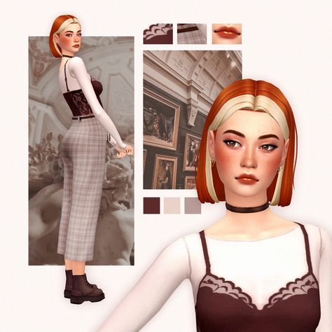 Maxis Match CC World - S4CC Finds, FREE downloads for The Sims 4 Sims4 Clothes Maxis Match, Sims 4 Cc Outfits Maxis Match, Sims 4 Edgy Cc, Cc Finds Maxis Match, Sims Female Hair, Ts4 Cc Free, Sims4 Hair Maxis Match, Cc Sims 4 Free, Sims4 Cc Maxis Match Clothes