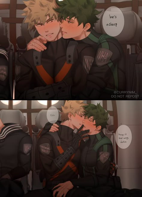 Deku X Bakugo, Dibujos Anime Chibi, Baku Deku, Bakugo X Deku, Bakugo Katsuki Fanart Cute, Deku X Kacchan, Hottest Anime Characters, Mha Ships, My Hero Academia Memes