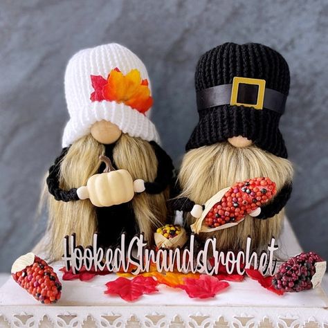 Orange Paper Craft, Knit Gnome, Gnome Thanksgiving, Gnome Pumpkin, Pumpkin Gnome, Thanksgiving Gnome, Fall Crafts For Adults, Farmhouse Gnome, Diy Turkey