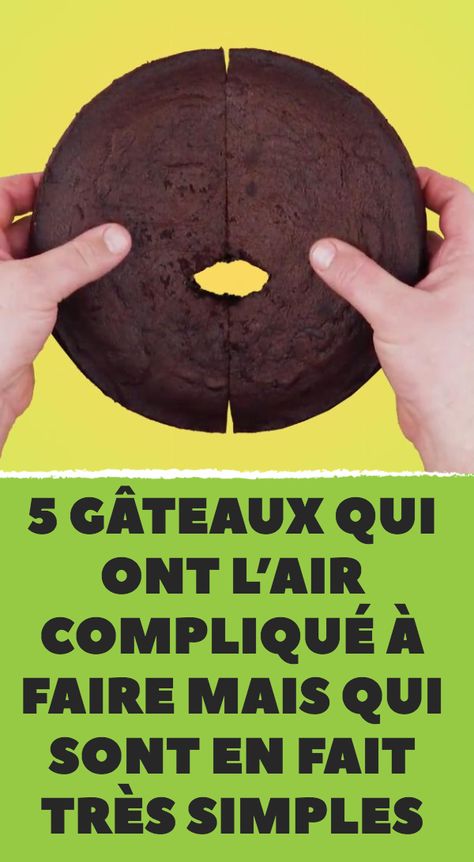 5 gâteaux qui ont l’air compliqué à faire mais qui sont en fait très simples Healthy Baking Alternatives, Sugar Free Pastries, Brown Food Coloring, Chocolate Buttons, Individual Cakes, Pink Food Coloring, Tasty Chocolate Cake, Birthday Cake Chocolate, Simple Birthday Cake