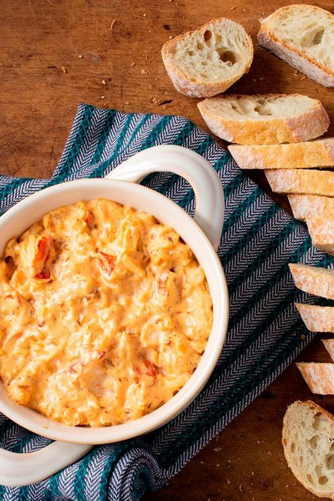 This quick and easy summer appetizer turns all the simple flavors of a lobster roll into a warm and bubbling dip that's perfect for slathering on slices of baguette or fresh veggies. #healthyappetizers #appetizers #appetizerideas #appetizerrecipes #healthyrecipes Lobster Dip, Summer Potluck Recipes, Cream Cheese Recipes Dip, Summer Appetizers Easy, Cheese Dip Recipes, How To Cook Lobster, Cream Cheese Dips, Summer Appetizer, Summer Cooking