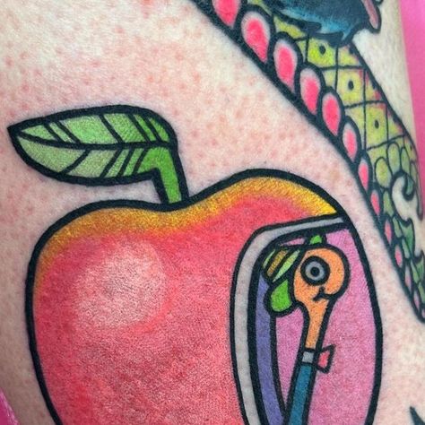 Lowly Worm Tattoo, Gummy Worm Tattoo, Worm Tattoo, Hook Tattoos, Gummy Worms, May 17, Body Art, Tattoo Designs, Ghost