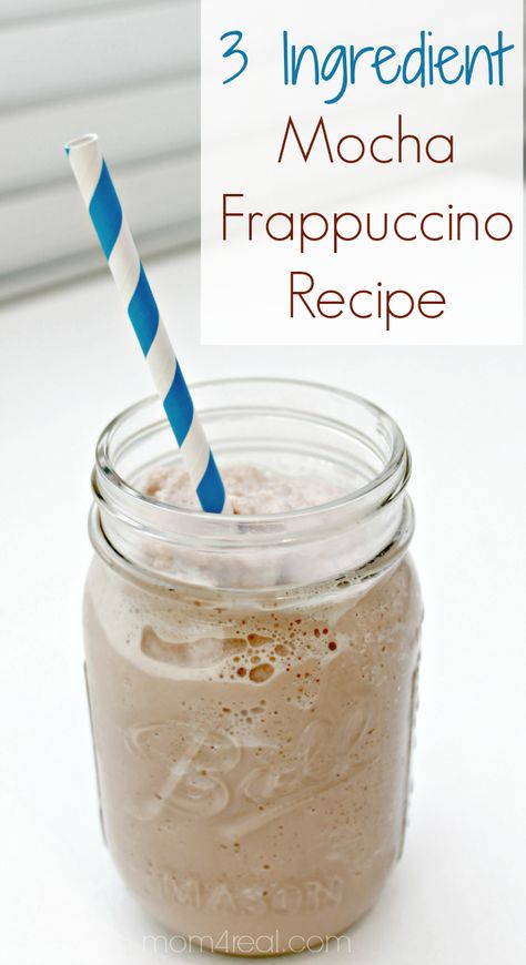 Mocha Frappuccino Recipe, Caramel Creamer, Recipes Veggie, Veggie Recipe, Frappe Recipe, Mocha Frappuccino, Mocha Frappe, Frappuccino Recipe, Frozen Coffee