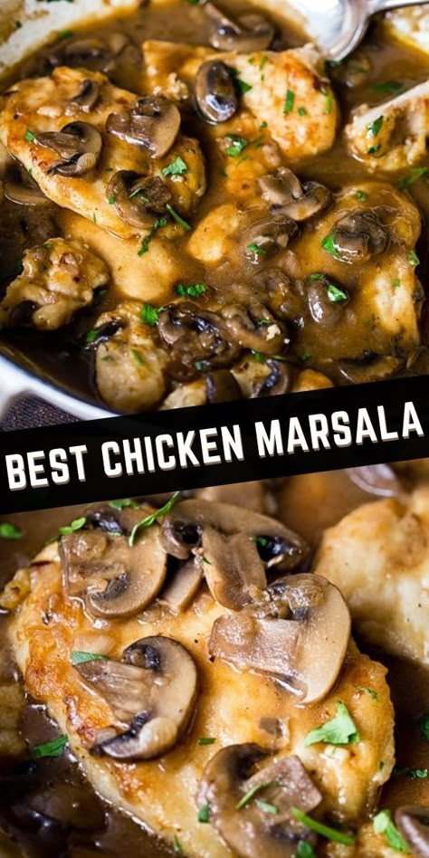 Chicken Marseille Recipe, Chicken And Mushroom Marsala, Turkey Marsala Recipes, Chicken Marsala With Sherry Wine, Chicken Lombardy Recipes Marsala Wine, Chicken Marsella Recipes, Pioneer Woman Chicken Marsala, Chicken Marsala For A Large Crowd, Chicken Wine Mushroom Recipes