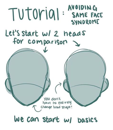 Art Tutorials and References on Instagram: “How to avoid same face syndrome Follow @artisttoolkit for more art tips and tutorials Follow @artisttoolkit for more art tips and tutorials…” Drawing Digital Tutorial, Same Face Syndrome, Digital Tutorial, Sketches Ideas, Drawing Tutorial Face, Manga Drawing Tutorials, Unique Faces, Face Sketch, Drawing Digital