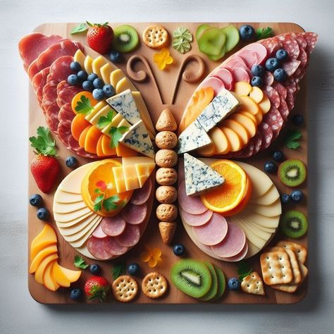 Our 10 Favorite Camping-Friendly Food Art for Kids | Outdoorsy.com Charcuterie Board Meats, Charcuterie Appetizers, Amazing Food Platters, Fruit Platter Designs, Food Art For Kids, Food Sculpture, Amazing Food Decoration, Charcuterie Inspiration, Charcuterie Platter