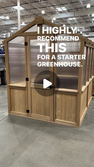 Gary Pilarchik (TRG) on Instagram: "The greenhouse I bought last year is back at Costco. I highly recommend it. I am growing my perennial herbs and flowers in it right now. #costco #costcofinds #greenhouse #greenhouses #gardens #gardenstyle #growing #homestead #homesteading" Easy Green House Diy How To Build, Green House Garden Ideas, Greenhouse With Hot Tub, Small Backyard Greenhouse Ideas, Shipping Container Greenhouse, Costco Greenhouse Ideas, Hot House Greenhouse Diy, Green House Ideas Diy Cheap, Costco Greenhouse