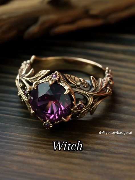 Nature Engagement Rings, Fantasy Rings, Vampire Wedding, Witch's Garden, Magic Rings, Wedding Gothic, Nature Engagement Ring, Rings Opal