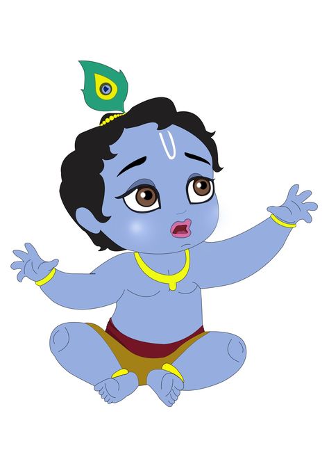 littile krishna, the god of our universe, cute krishna🙋 Littel Krishna Cartoon, Krishna Cartoon Images, Cute Radha Krishna Images, Krishna Abstract Art, Baby Krishna Drawing, Krishna Vector, Little Krishna Drawing, Krishna Png, Krishna Cartoon