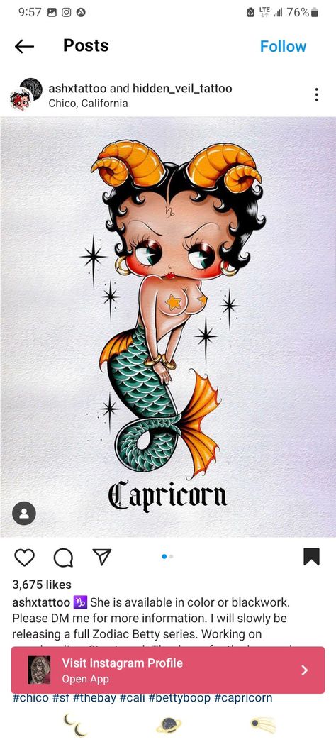 Betty Boop Zodiac Signs, Lowrider Art, Betty Boop Art, Poster Ideas, Lowrider, Tattoo Inspo, Betty Boop, Blackwork, Tatting