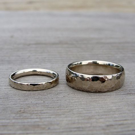 Hammered Silver Wedding Band, Hammered White Gold Wedding Band, Thick Wedding Bands, Hammered Wedding Rings, Handmade Wedding Band, Cheap Wedding Decorations, Hammered Wedding Bands, Gold Wedding Bands, Wedding Bands For Her