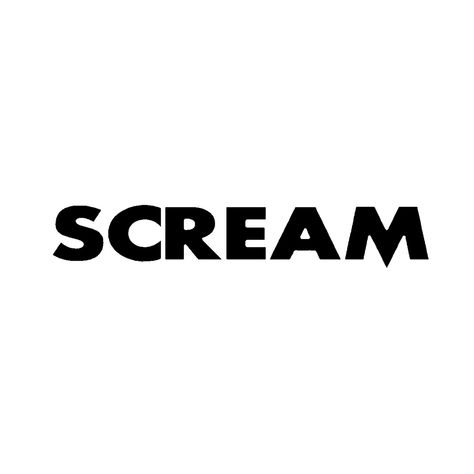 Scream Logo Movie, Scream Title, Scream Logo, Movie Logos, Movie Invitation, Graphic Clothes, Film Logo, Scream Movie, Movie Titles