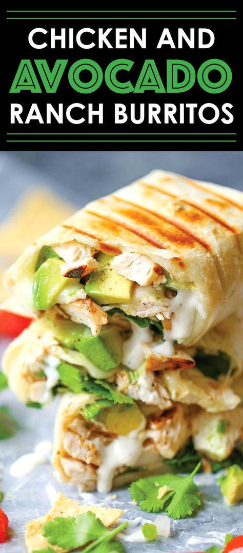 Indulge in the ultimate comfort food with these savory ranch burritos, featuring tender chicken and a creamy avocado twist. Perfect for a quick weeknight dinner or a satisfying lunch, these burritos are packed with flavor and easy to make. The combination of ranch seasoning, juicy chicken, and smooth avocado creates a delightful harmony that will have everyone asking for seconds. Whether you're a burrito enthusiast or just looking for a new recipe to try, these delicious wraps are sure to become a favorite in your meal rotation. Chicken Avocado Wrap, Cheesy Green Bean Casserole, Avocado Wrap, Avocado Ranch, Greenbean Casserole Recipe, Quick Weeknight Dinners, Chicken Avocado, Ultimate Comfort Food, Juicy Chicken