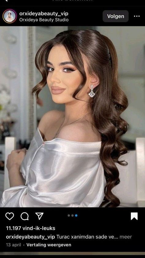 Google Data Studio, Party Hairstyles For Long Hair, Glamorous Wedding Hair, Classic Wedding Hair, Formal Hairstyles For Long Hair, Hairstyle Examples, Simple Prom Hair, Fesyen Rambut, Beautiful Braided Hair