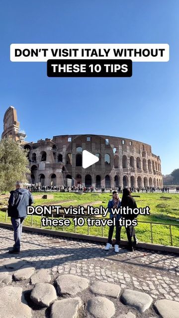 MADDIE + PATRICK MCLEAN | FOR THE LOVE OF TRAVEL on Instagram: "DON’T VISIT ITALY WITHOUT THESE 10 TRAVEL TIPS! 😍

[📌save this post for your trip to Italy]

🇮🇹 Here are 10 ITALY SPECIFIC travel tips YOU NEED TO KNOW before you visit!

1. Official websites in Italy end in “.it” so be aware of this when looking for official information and tickets 👩‍💻

2. Italians NEVER order cappuccinos after 11 am so don’t do it! ☕️ 

3. Power outlets in Italy are type C,F and L. The standard voltage is 220 Voltz so BRING an outlet adapter and voltage adapter! 🔌 

4. Comfy shoes are MORE IMPORTANT in Italy than almost anywhere else because Italy’s infrastructure is older than many countries and the streets are rocker and more uneven. Our favorite travel shoes are Allbirds! 👟 

5. Tipping is not exp North Vs South Italy, Words In Italian, Minimalist Packing, Show Respect, Trip To Italy, Pack Light, Visit Italy, Travel Shoes, Order Food