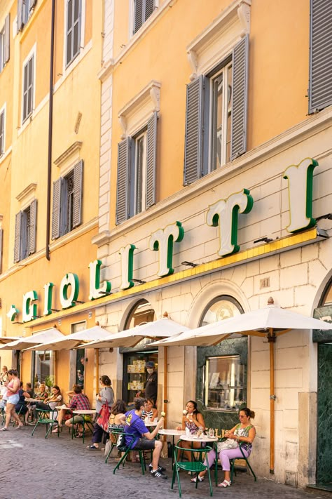 Gelateria Giolitti in Rome Giolitti Rome, Rome Gelato, Best Gelato In Rome, Best Food In Rome, Rome Bucket List, Rome Winter, Free Things To Do In Rome, Rome Food, Day Trips From Rome