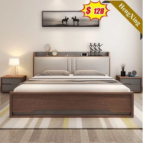 Latest Wooden Bed Designs, Sleeping Room Design, Bed Designs With Storage, Simple Bed Designs, Sofa Bed Bedroom, Bed Headboard Design, Wood Bed Design, King Storage Bed, Corner Sofa Design