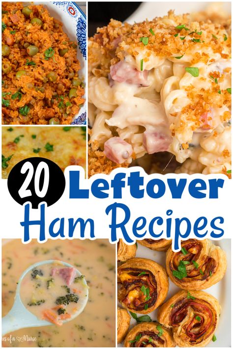 Ham Dinner, Cold Pasta Salad Recipes, Leftover Ham Recipes, Stew Meat Recipes, Filled Pasta, Cold Pasta Salad, Cast Iron Recipes, Copykat Recipes, Leftover Ham