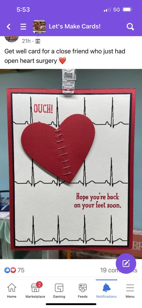 Get Well Soon Card Ideas After Surgery, Get Well Soon Cards Surgery Handmade, Heart Surgery Cards Get Well Soon, Knee Replacement Get Well Card, Get Well Soon Cards Knee Surgery, Accident Get Well Cards, Recovery Cards, Open Heart Surgery, Heart Surgery