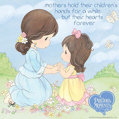 Precious Moments #Mothers Massage Drawing, Precious Moments Quotes, Precious Moments Coloring Pages, Precious Moments Figurines, Baby Massage, Human Relationship, Daughter Quotes, Kids Hands, Cute Images