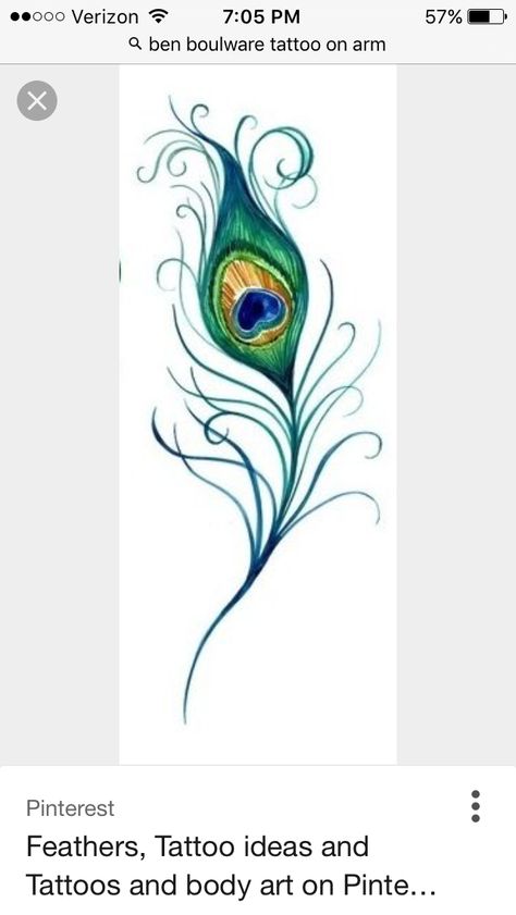 Tattoo Plume, Tattoo Feather, Feather Peacock, Peacock Feather Tattoo, Peacock Tattoo, Kunst Tattoos, Tatuaje A Color, Peacock Art, Feather Tattoo