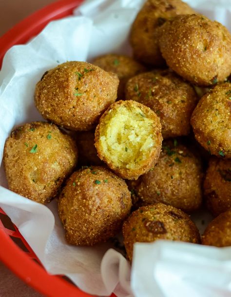 Air Fryer Frozen Hush Puppies Frozen Hush Puppies In Air Fryer, Air Fryer Hush Puppies, Air Fry Fish Recipe, Puppy Recipes, Air Fried Fish, Hush Puppies Recipe, Air Fryer Fish, Fried Fish Recipes, Cod Recipes