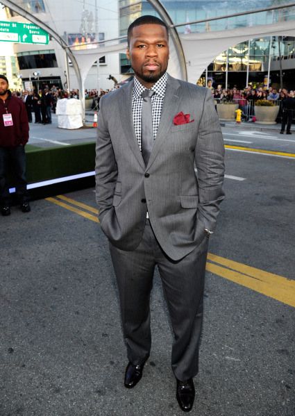 Classic Men: Celebrities Who Clean Up Well! | Black America Web Rapper 50 Cent, Men Celebrities, Swizz Beatz, Classy Suits, Dapper Dudes, Sharp Dressed Man, American Music Awards, Famous Men, Grown Man