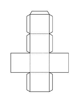 3D Cube cutout worksheet.#3DPaperCrafts #PaperCrafting #DIYPaperCrafts #PaperCraftIdeas #PaperCraftInspiration Cube Cutout, Cube Draw, Patron Cube, 3d Cube Design, Grade 2 Maths, Cubes Architecture, Cube Template, Paper Folding Techniques, Dnd Diy