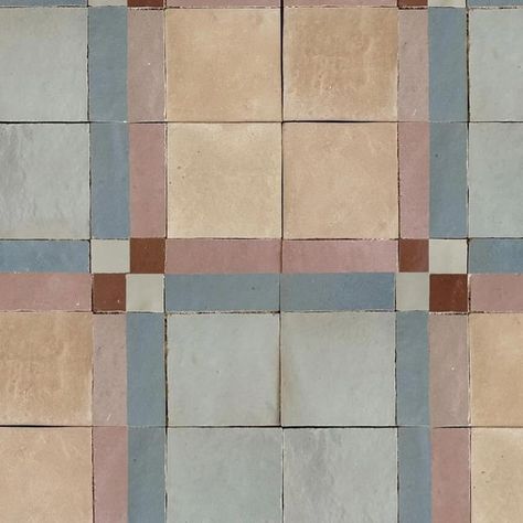 M.A. Tile & Stone Design Inc. on Instagram: "New mini zellige mosaics by @tilesofezra  How fun are these different installation ideas...💡" Outdoor Tile Wall Ideas, Mismatched Tile Floor, Small Entry Tile, Zellige Floor Tile, Fun House Design, Colourful Floor Tiles, Eclectic Kitchen Backsplash, Fun Tile Bathroom, Colorful Floor Tile