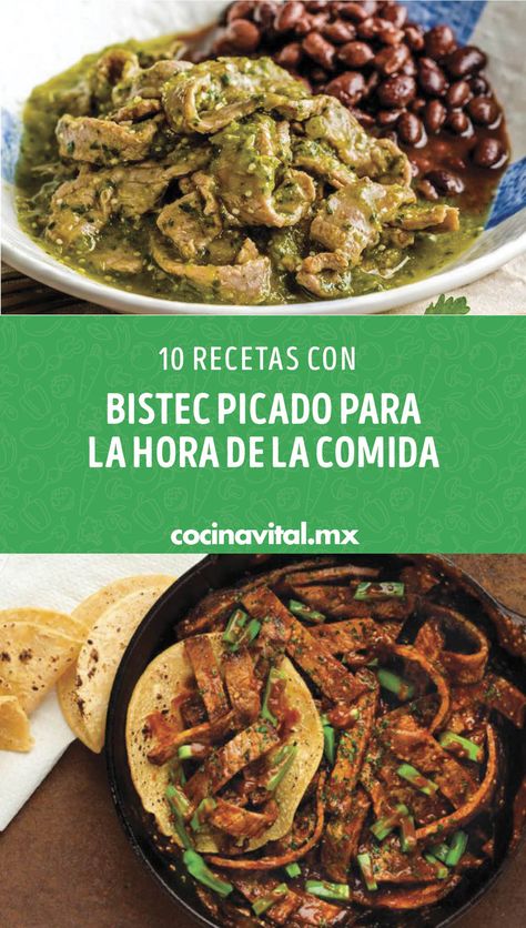 Si crees que el bistec de res picado lo puedes preparar en más variaciones de guisados para la comida, ¡estás en lo correcto! ¡No te pierdas estas recetas! Mexican Food Recipes Authentic, Fun Cooking, Daily Meals, Mexican Food Recipes, Health Food, Keto Recipes, Meal Prep, Tacos, Food And Drink