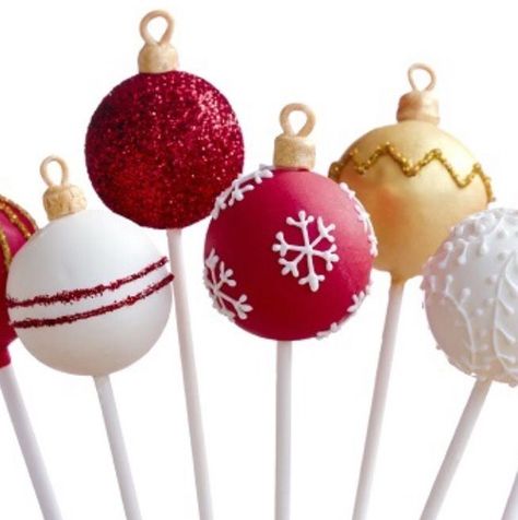 Xmas Cake Pops, Holiday Desserts Christmas Cake, Christmas Cakepops, Holiday Cake Pops, Holiday Cakes Christmas, Holiday Cake Pop, Holiday Desserts Christmas, Christmas Dessert Table, Cake Pop Designs