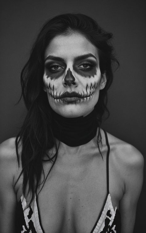 Day of the Dead face paint is a traditional and intricate art form that honors deceased loved ones during the Mexican holiday of Dia de los Muertos. T... -  #Day #Dead #makeup Day Of The Dead Make Up Ideas, Diy Day Of The Dead Makeup, Day Of The Dead Face Makeup, Dead Face Makeup, Day Of The Dead Make Up, Day Of The Dead Face Paint, Dead Bride Makeup, Dead Girl Makeup, Diy Day Of The Dead