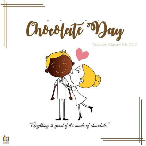 "Anything is good if it's made of chocolate" Happy Chocolate Day to all lovely souls  💓💕🍫🍫🍫 #chocolate #valentines #love #couple #cute #cartoon #art #hotelbids Couple Cute Cartoon, Happy Chocolate Day Images, Chocolate Day Images, Cute Cartoon Art, Simple Arts, Chocolate Valentines, Happy Chocolate Day, Valentines Day Wishes, Couple Cute