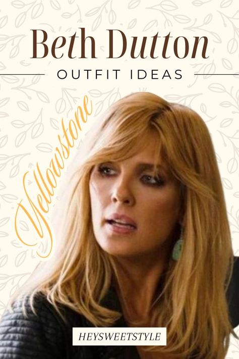 I love Beth Dutton! Beth Dutton Fashion, Beth Dutton Style, Yellowstone Outfits, Western Chic Fashion, Country Western Outfits, Country Chic Outfits, Beth Dutton, Western Chic, Inspired Outfits