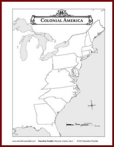 5 Easy Colonial America Map Activities for Kids 13 Colonies Map Printable Free, Map Activities For Kids, 13 Colonies Project, Join Or Die Tattoo, 13 Colonies Projects, Colonies Project, 13 Colonies Flag, 13 Colonies Activities, 13 Colonies Map