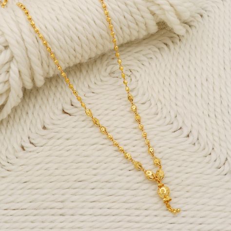 22k Gold Chain Necklace, 22k Gold Chain, 22k Gold Earrings, Gold Jewels Design, Beads Style, Gold Necklace Indian, Gold Chain Design, Gold Link Chain, Gold Ring Designs