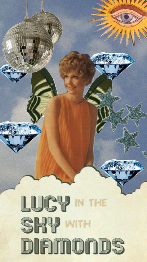 Lucy in the sky with diamonds #vintage #thebeatles Lucy In The Sky With Diamonds, Bed Peace, Diamond Party, Lucy In The Sky, British Invasion, The Beatles, The Sky, Sketch Book, Diamonds