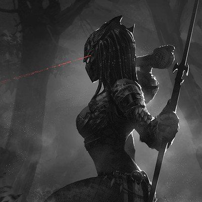 ArtStation - mist XG Female Yautja, Female Predator, Predator Artwork, Predator Alien Art, Arte Alien, Alien Vs Predator, Alien Vs, Alien Art, Arte Horror