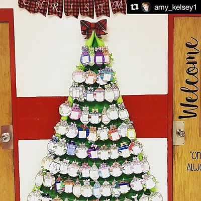 Teachers are so creative! This post is filled with photos teachers have sent of their math classrooms and of the Christmas math activities they used to decorate their classroom walls and classroom doors. There are ideas for decorating with fractions, for middle school and even how to create a Christmas tree out of math pennants! Math Christmas Tree, Math Christmas Ornaments, Math Pennants, Math Door Decorations, Holiday Math Activities, Christmas Hallway, Winter Math Activities, Christmas Math Activities, Holiday Door Decorations