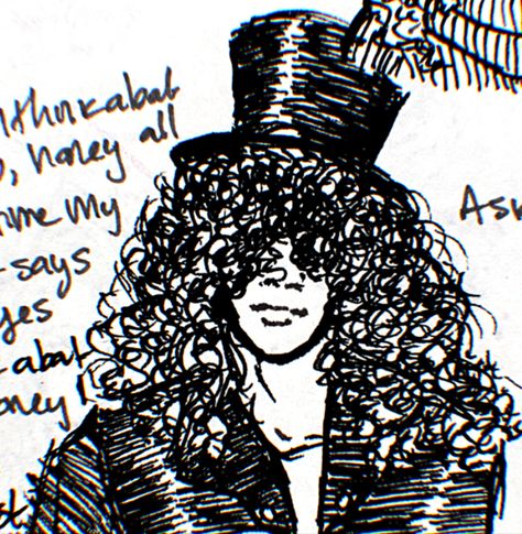 Slash Gnr, Rock N Roll Art, Strange Music, Rock Band Posters, Arte Grunge, Freddy Mercury, Scratch Art, Unique Bands, Glam Metal